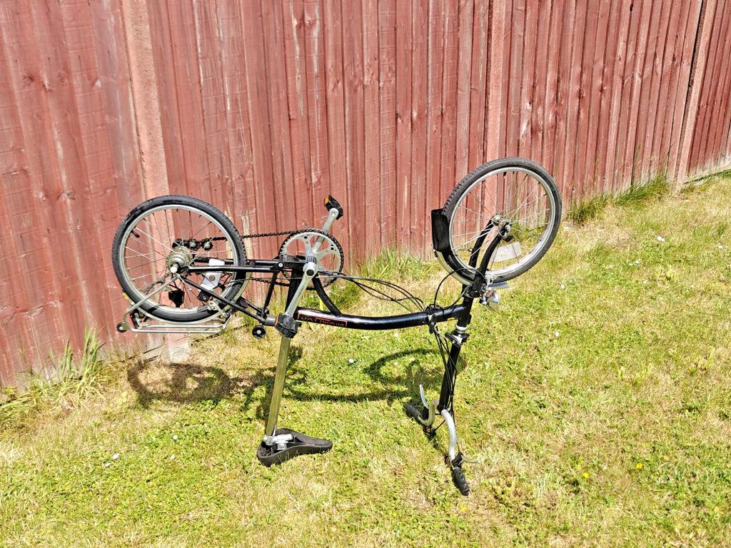 Vintage Brompton 5 Speed 1990 - Black - All original parts. Lightly used.