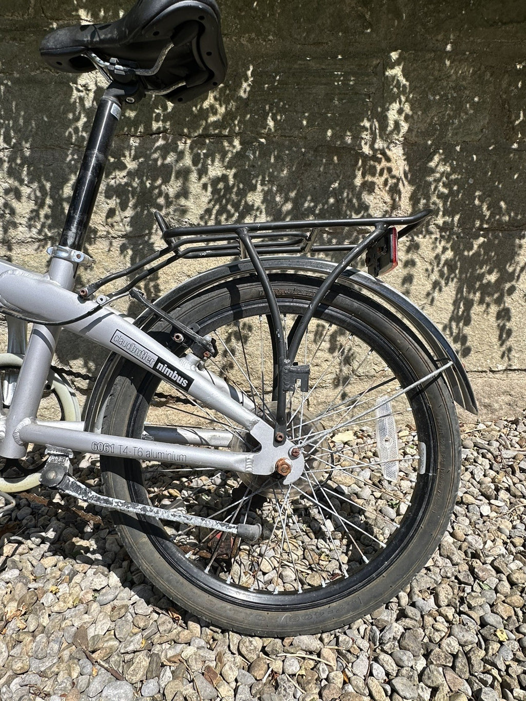 Claud Butler Nimbus Folding Bike - Lightweight Aluminium- Ready To Ride Bicycle