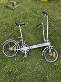 Vintage Bickerton Folding Bike One Previous Owner From New 3 Speed with Bag