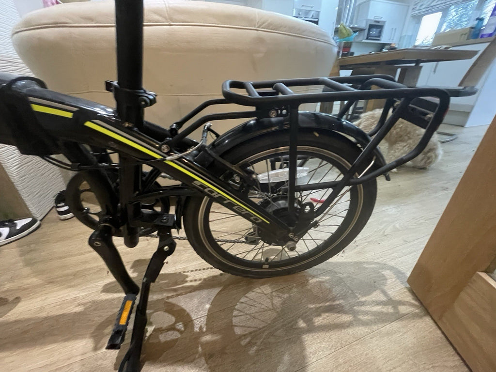 CARRERA CROSSCITY E FOLDING BIKE HARDLY USED IN EXCELLENT CONDITION