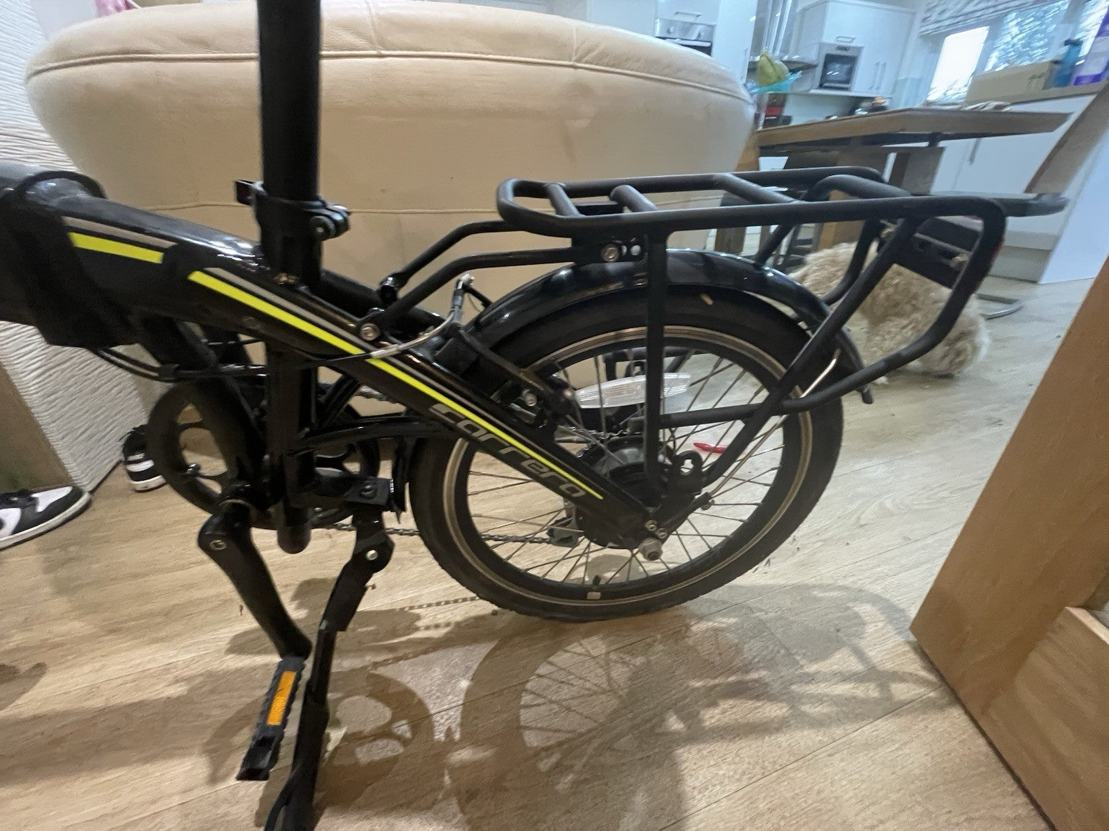 CARRERA CROSSCITY E FOLDING BIKE HARDLY USED IN EXCELLENT CONDITION