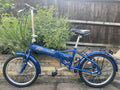 Raleigh Caldera AirLite Folding Bike 20”wheels 6 Gears Rear Rack, Kickstand &Bag