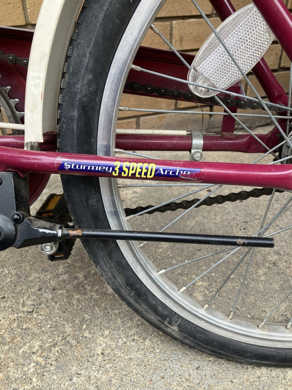 Ladies Foldable Bike £30 Easily Folded For Convenience No Longer Used
