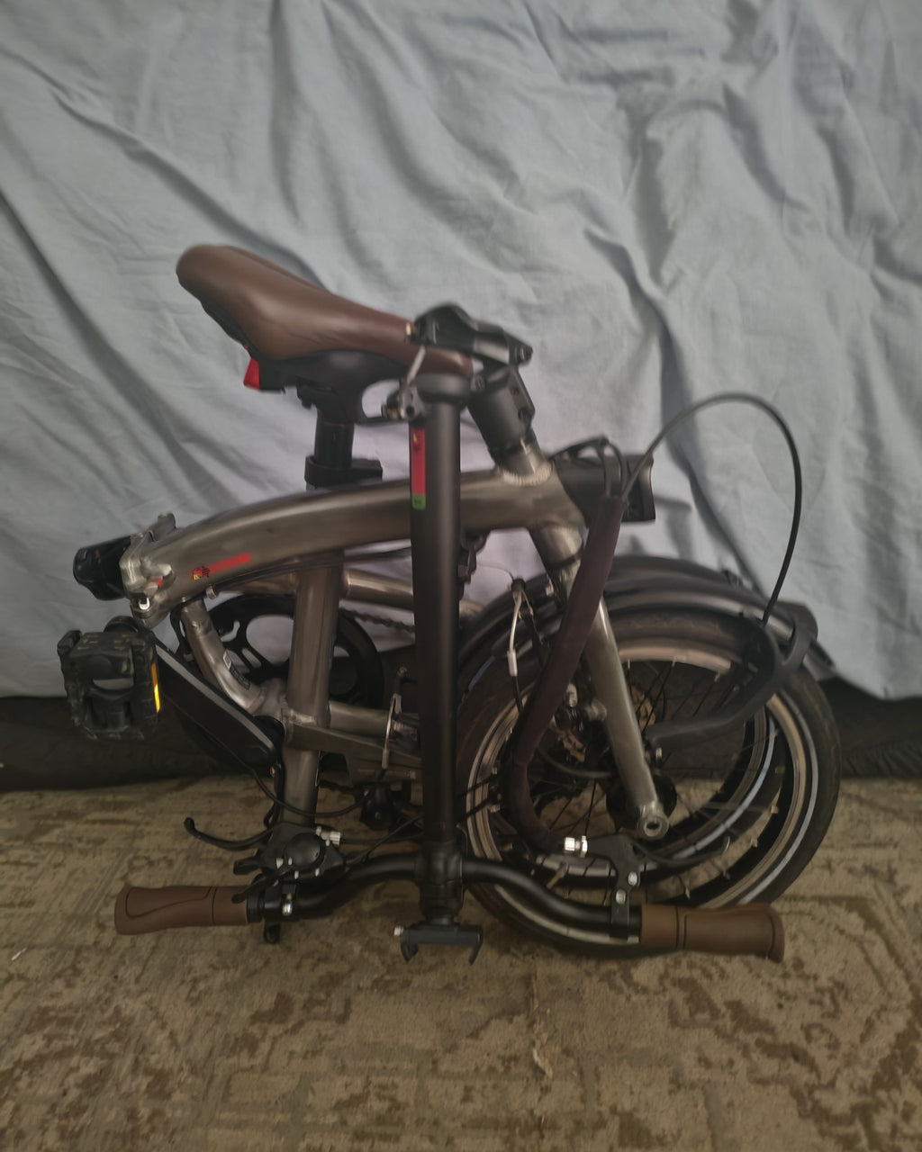 Btwin - Compact Folding Bike lite 1 Second Aluminium Cycle