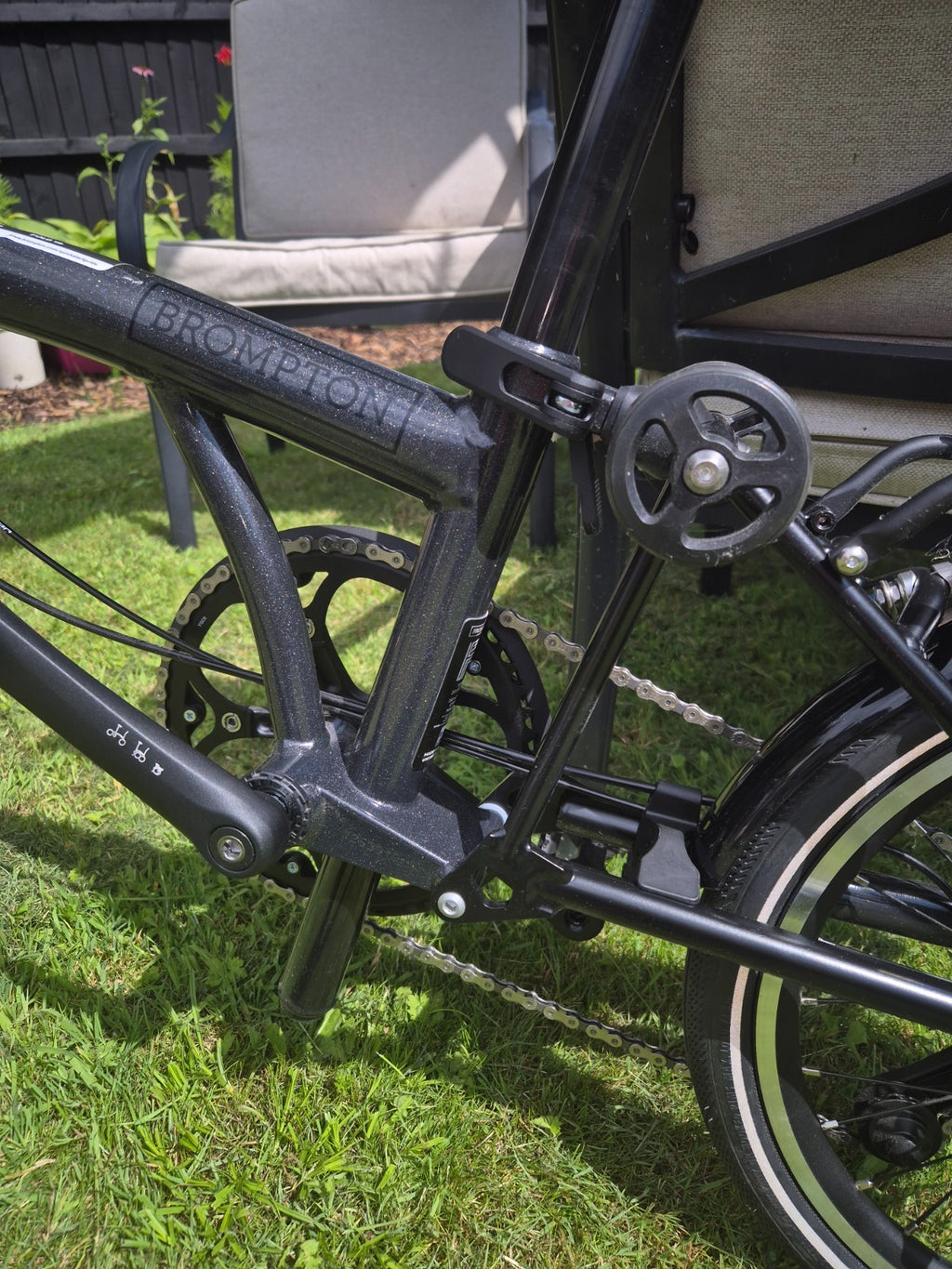 Brompton P Line 4-Speed - high Handlebar - Midnight Black - New