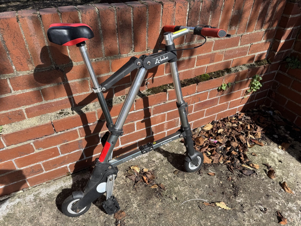 Sinclair A-Bike Original Folding Bicycle. Compact, Portable, Clive Sinclair Rare