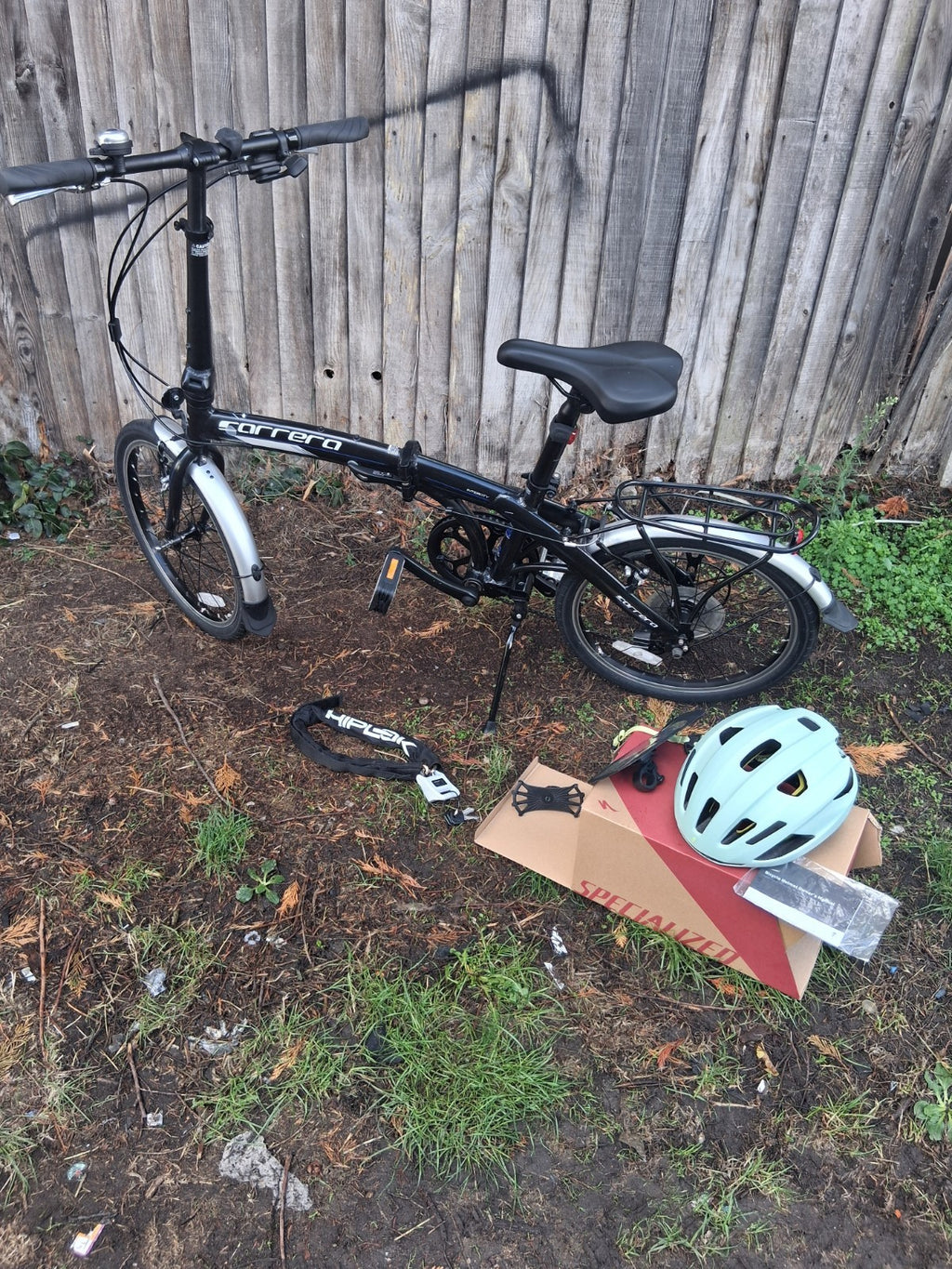 Carrera Crosscity Folding Bike 7-speed Gears Excellent Condition