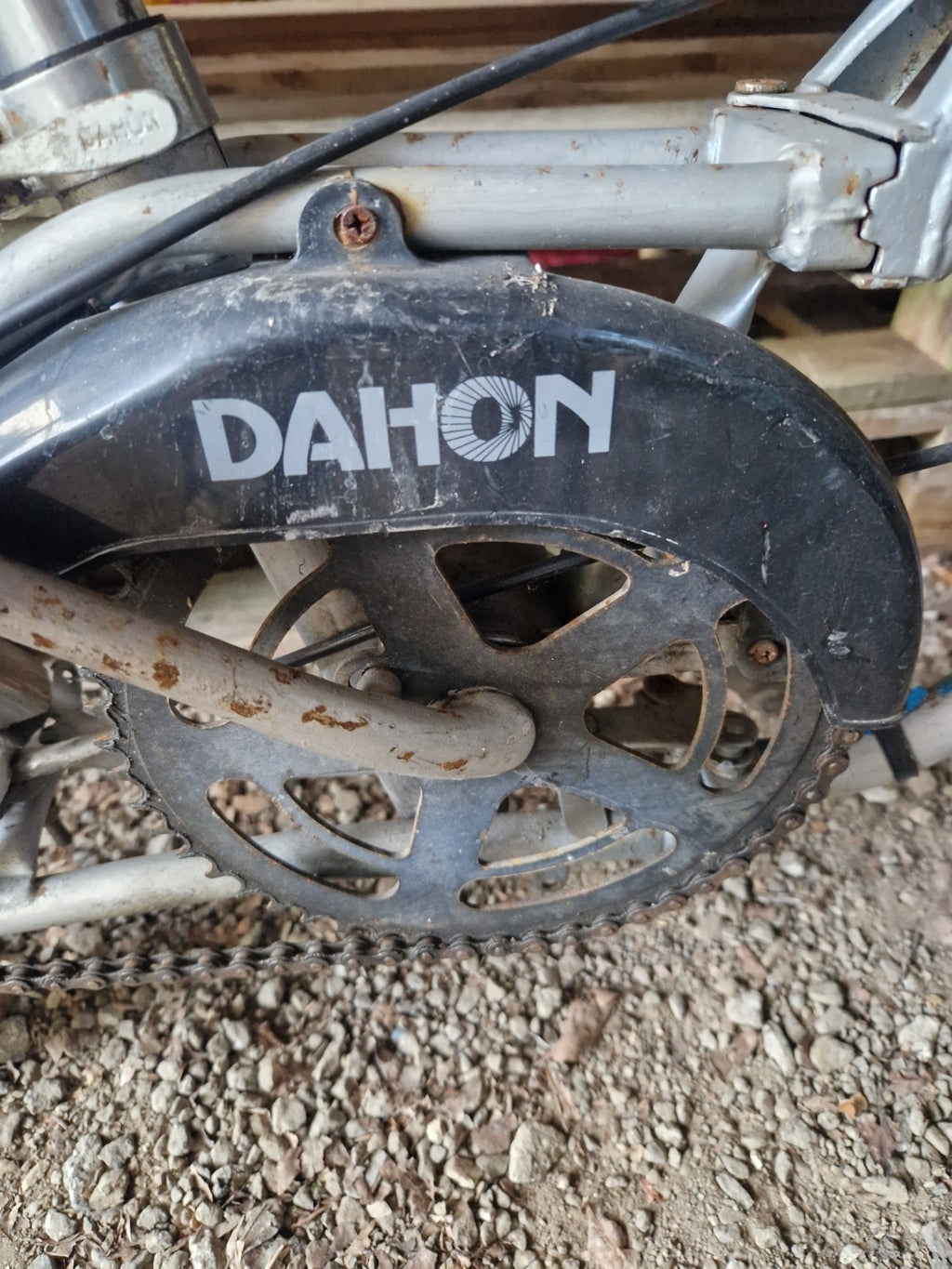1980s Dahon Classic Folding Bike Silver 16in Wheels, Needs Work Collect Newquay
