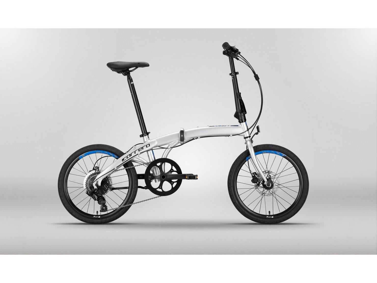 Carrera Intercity 2 Folding Bike 20in Wheels 9 Speed - Alloy - Silver (Used)