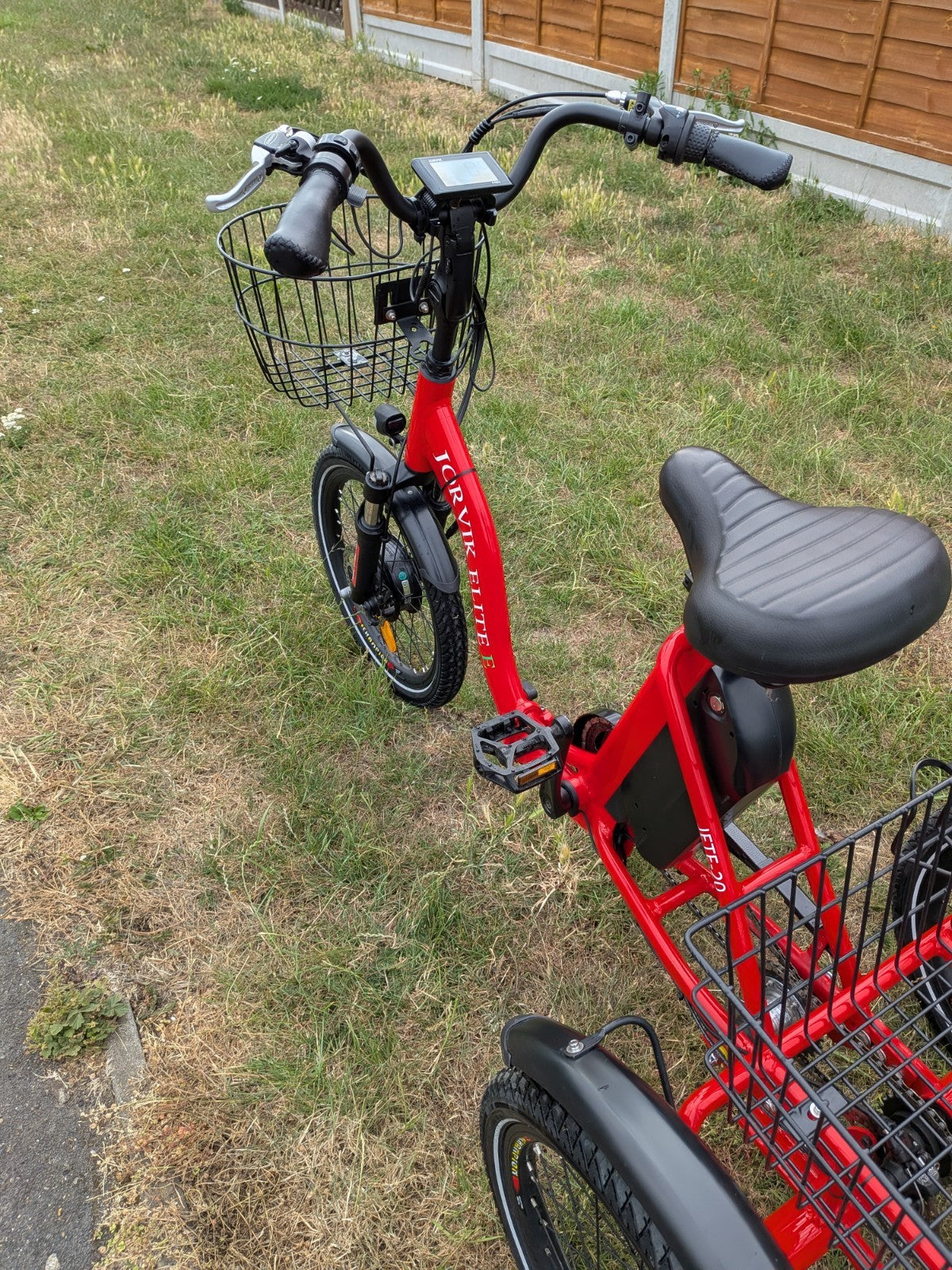 Jorvik JET-E Elite Folding Electric Tricycle,20" Wheels Excellent Condition