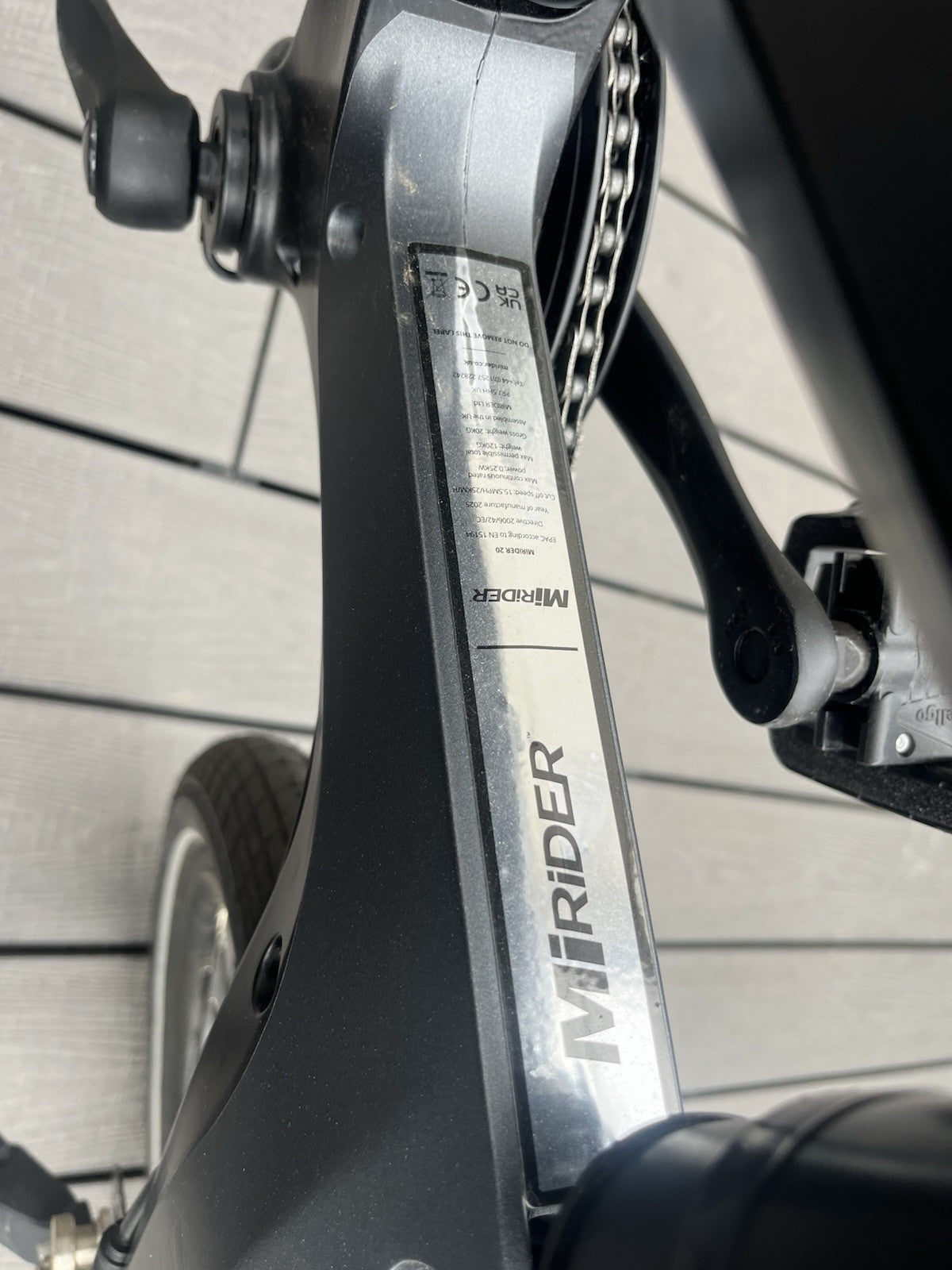 MiRiDER 20" Compact Folding Bike