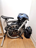 Brompton P Line Elctric Urban 4 Speed Stormy Grey blck Ed, M Handlebar EXC COND