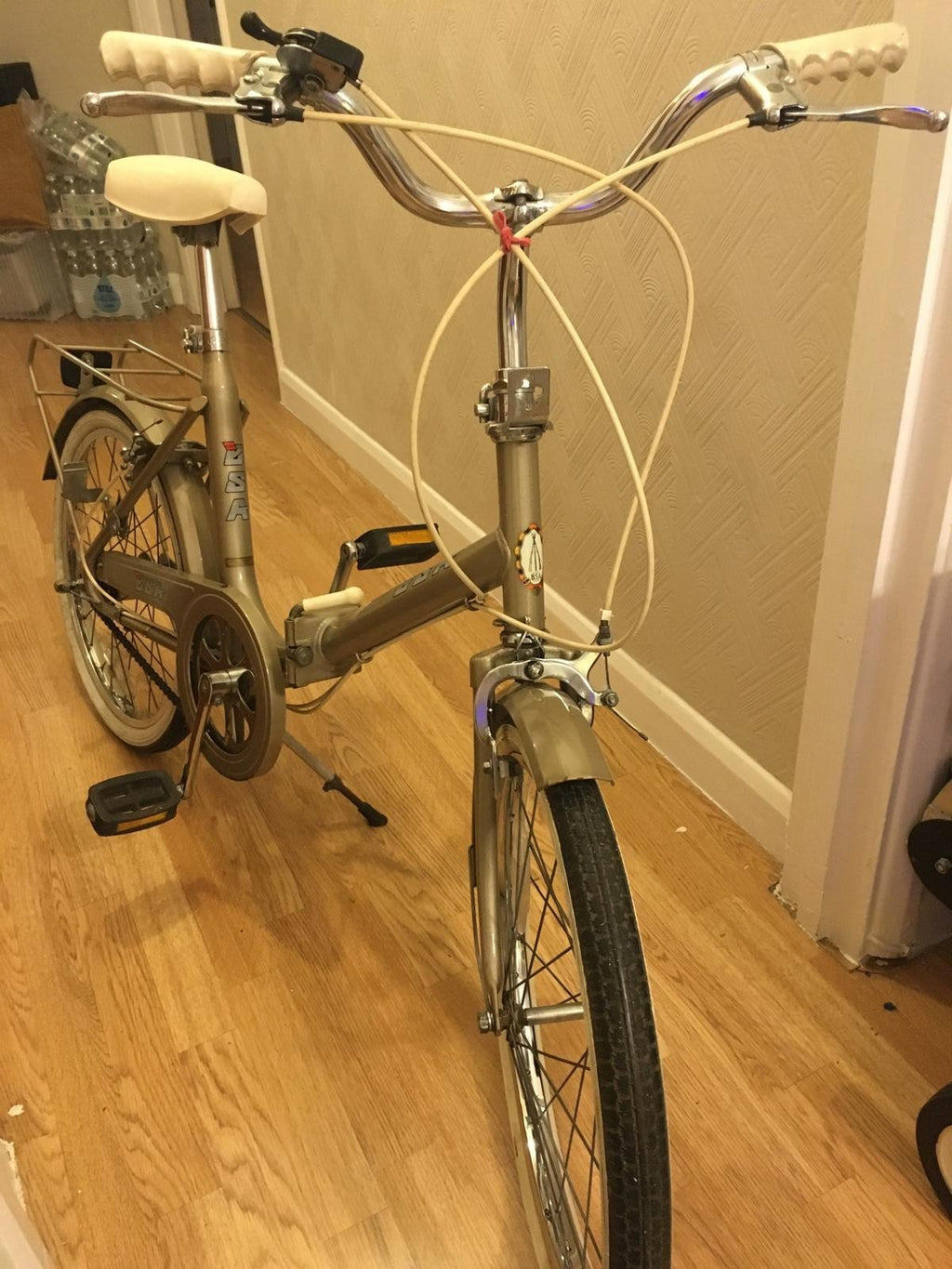 Vintage Ladies Bsa  Folding Bicycle  3-speed