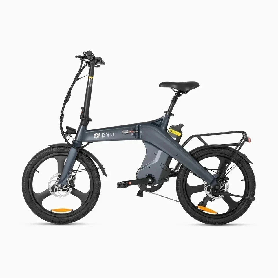 DYU T1 20" Folding E - Bike 250-W 36-V 10/Ah Battery 60KM Range City E- Bike