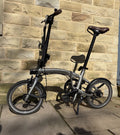 BTwin Ultra Compact  1 Second Folding Bike Sora Grey