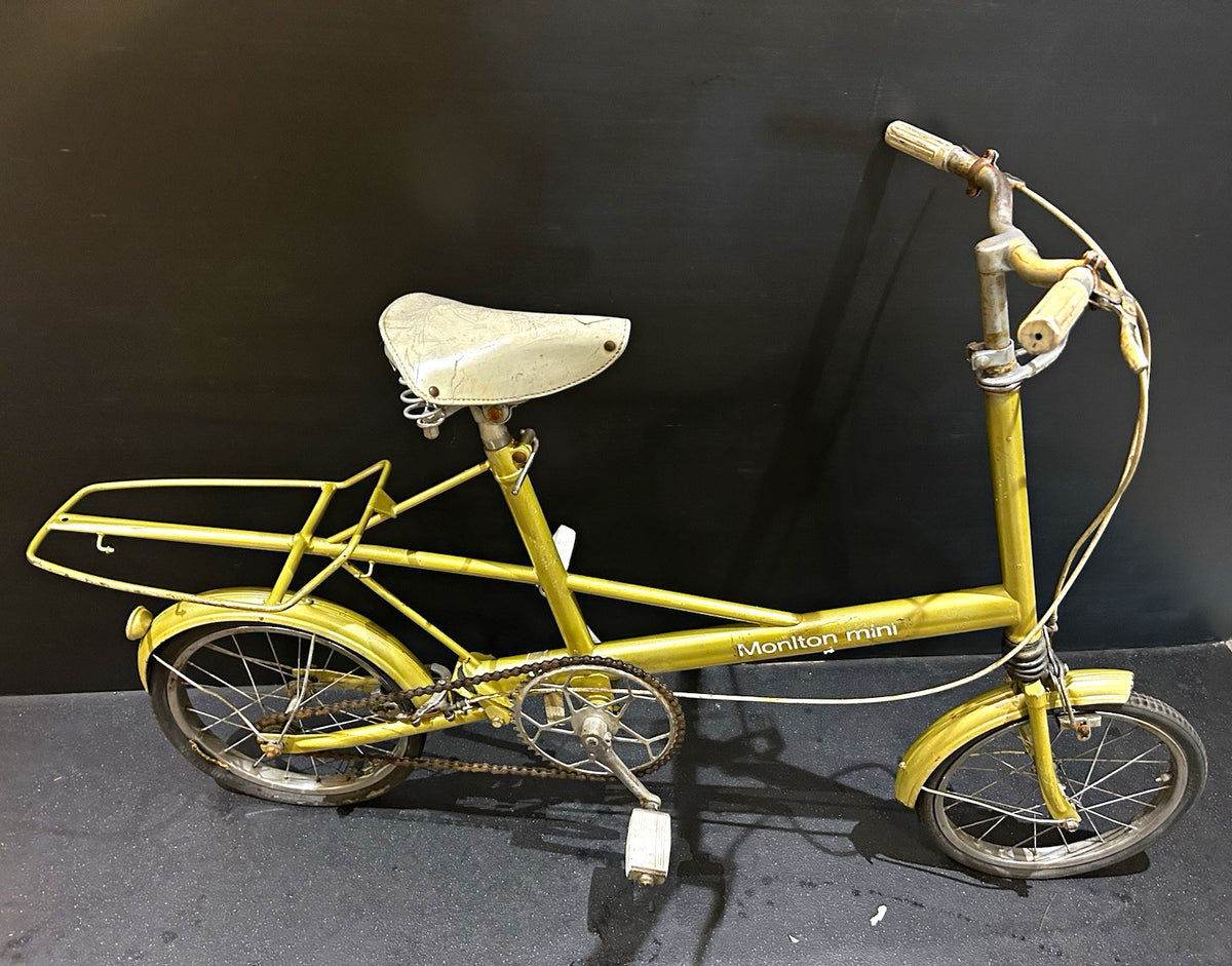Moulton Mini Folding Bike 16in 1972 Steel 1 Speed Rack Mudguards Caliper