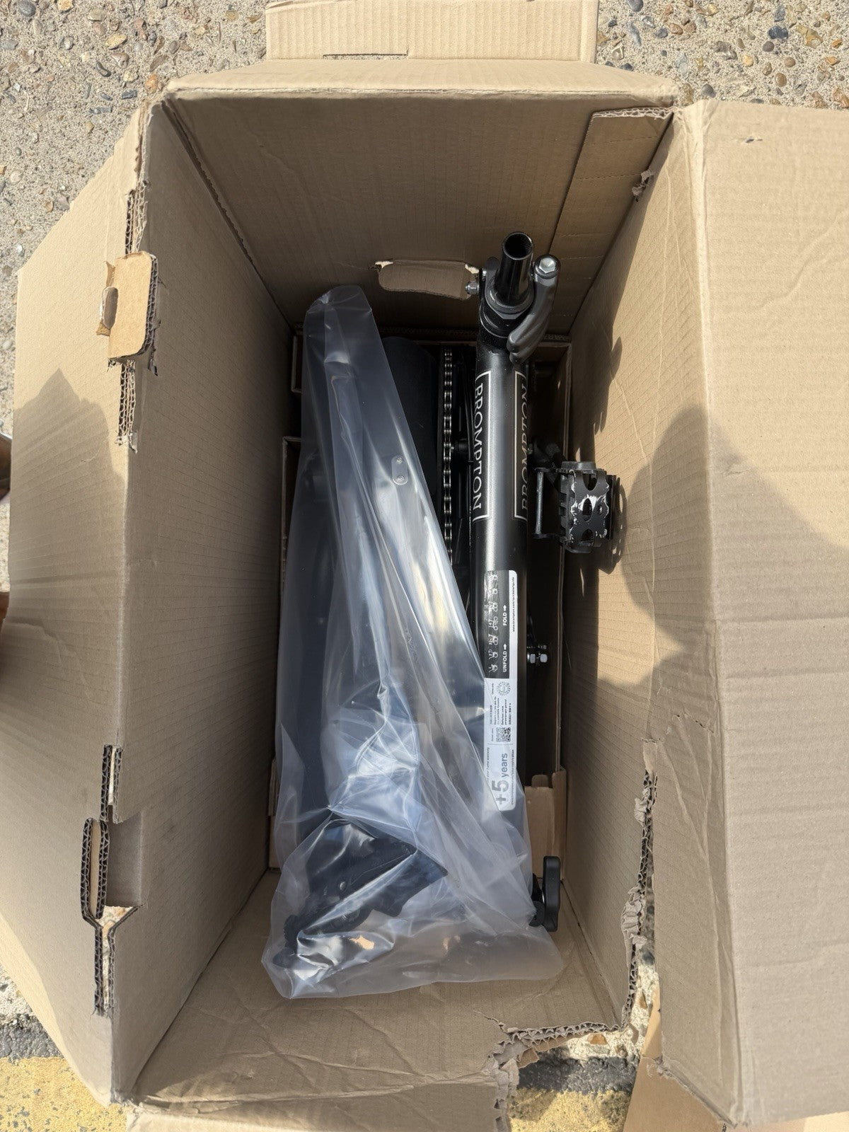 Brompton C Line Explore M6L 6 Speed Folding Bike Black 2024 fresh BOXED