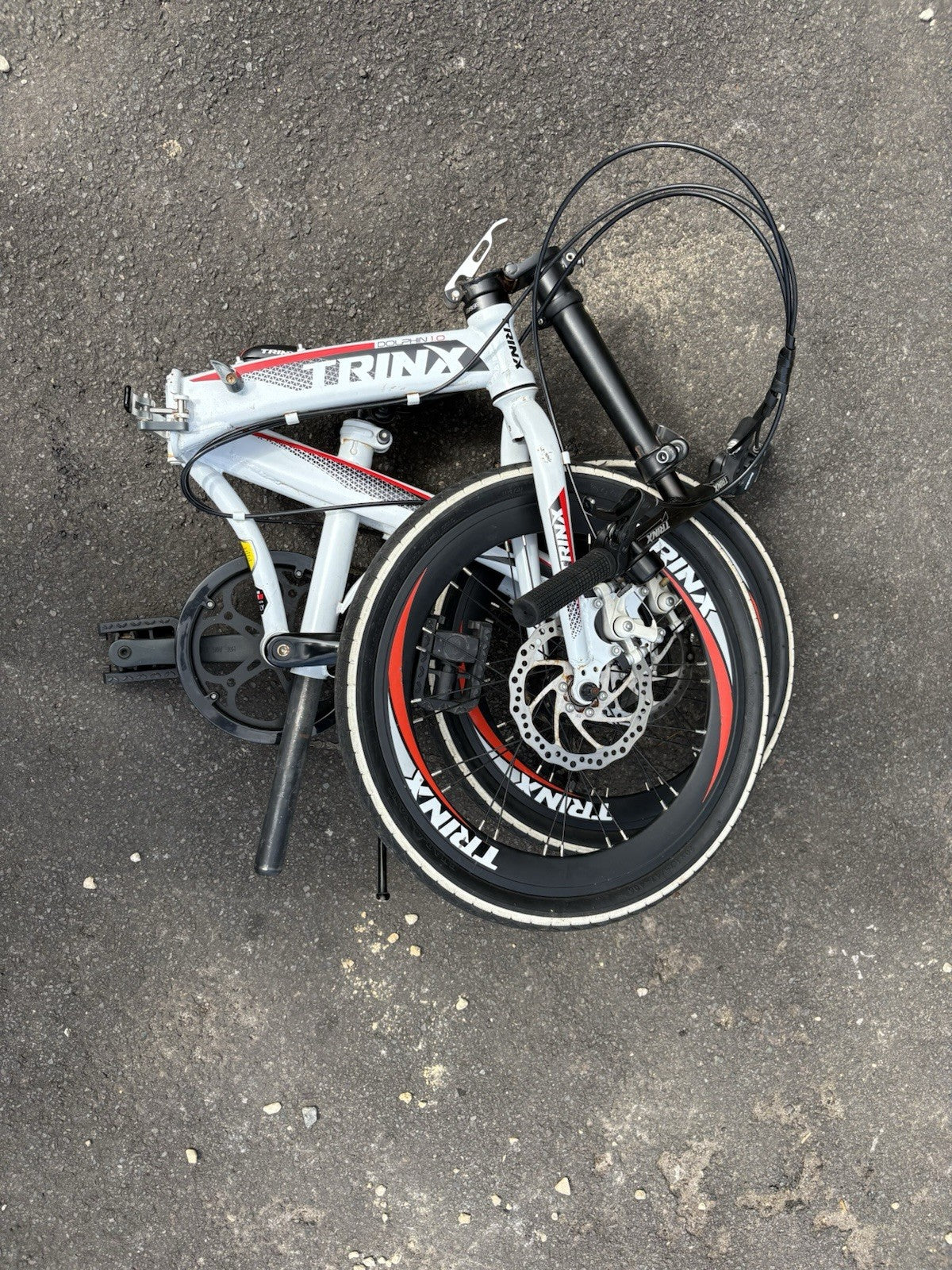 Folding Adults Bike Shimano 7 Speed , 20 Inch Wheels and Disc Brakes