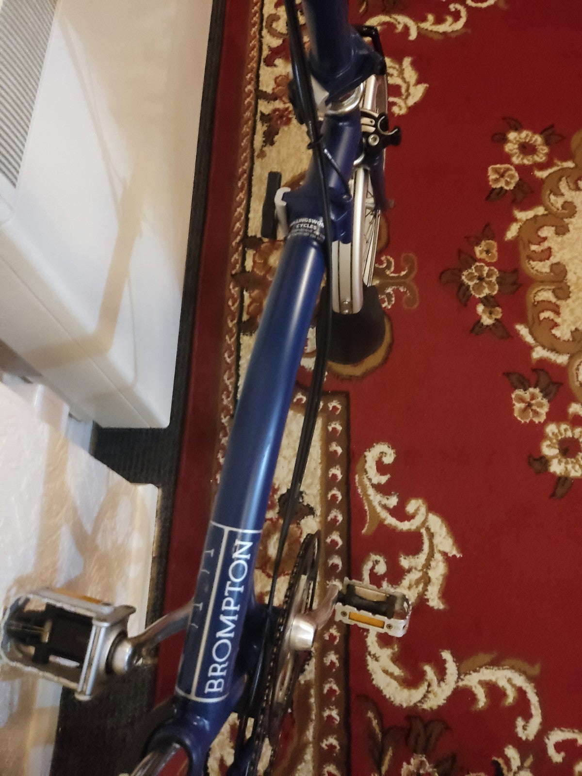 Folding Bike Brompton M6L Tempest Blue Folding Bike