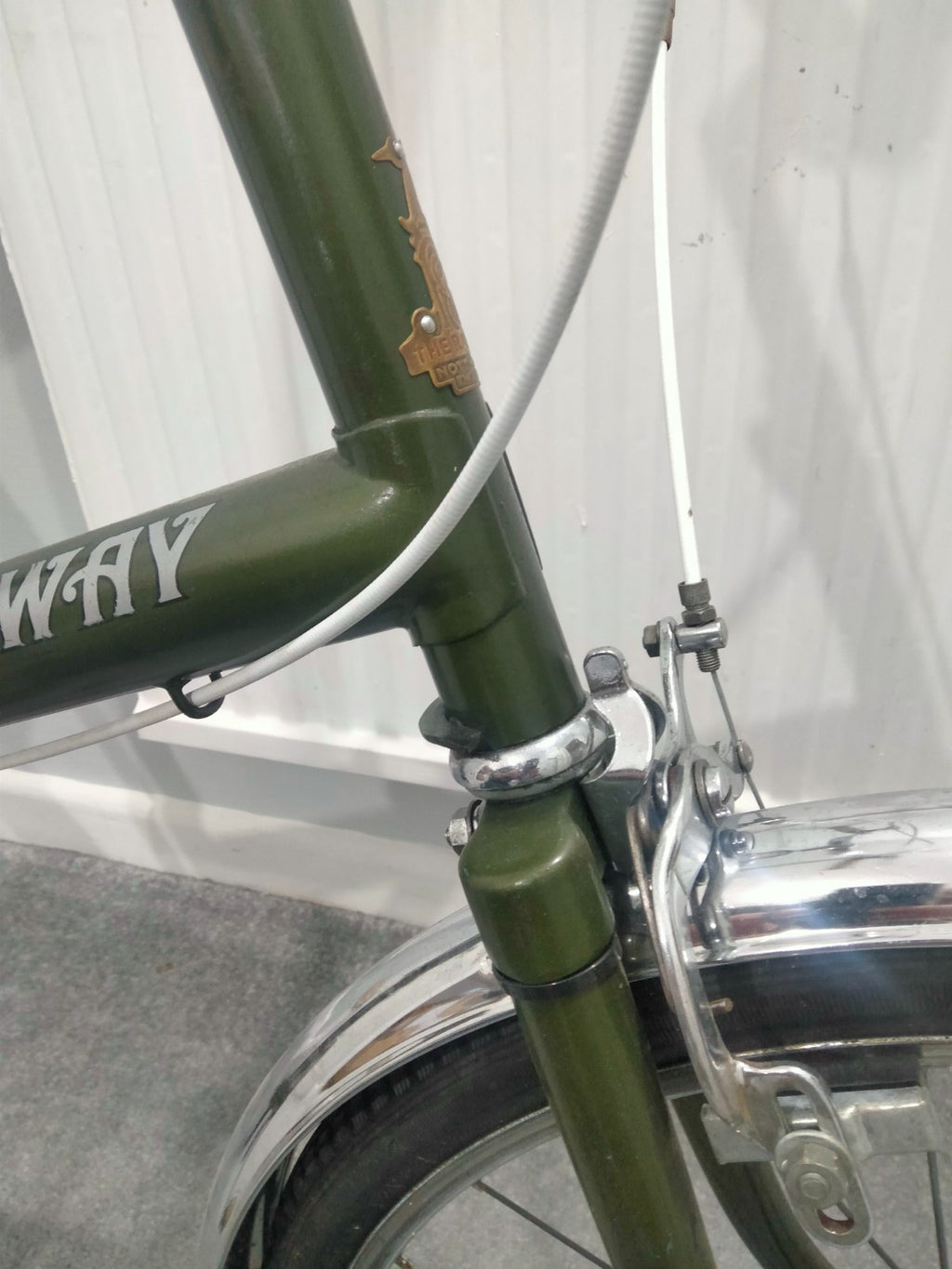 raleigh stowaway folding bike