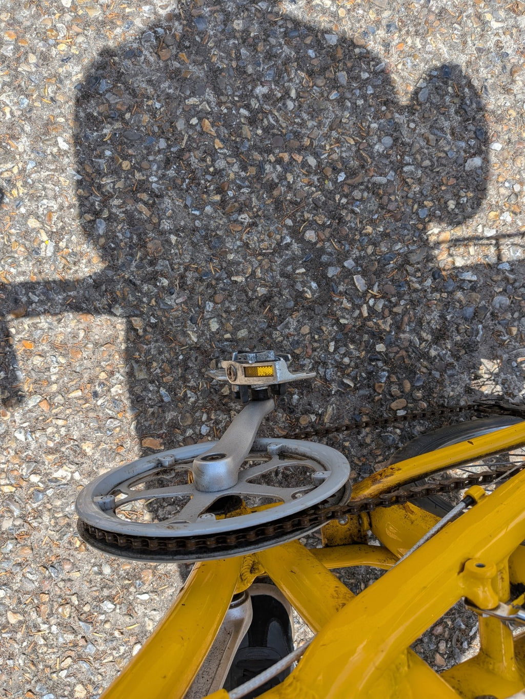 Bobbin Yellow Folding Bicycle Like Brompton Folding Bike