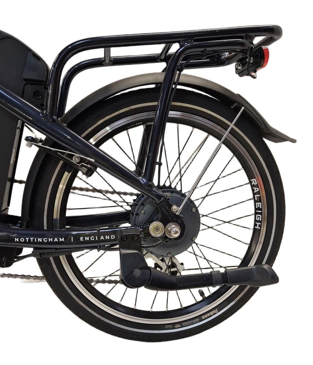 Raleigh Stow-E-Way Compact Lightweight Folding E--Bike - Black (Used/Scratched)