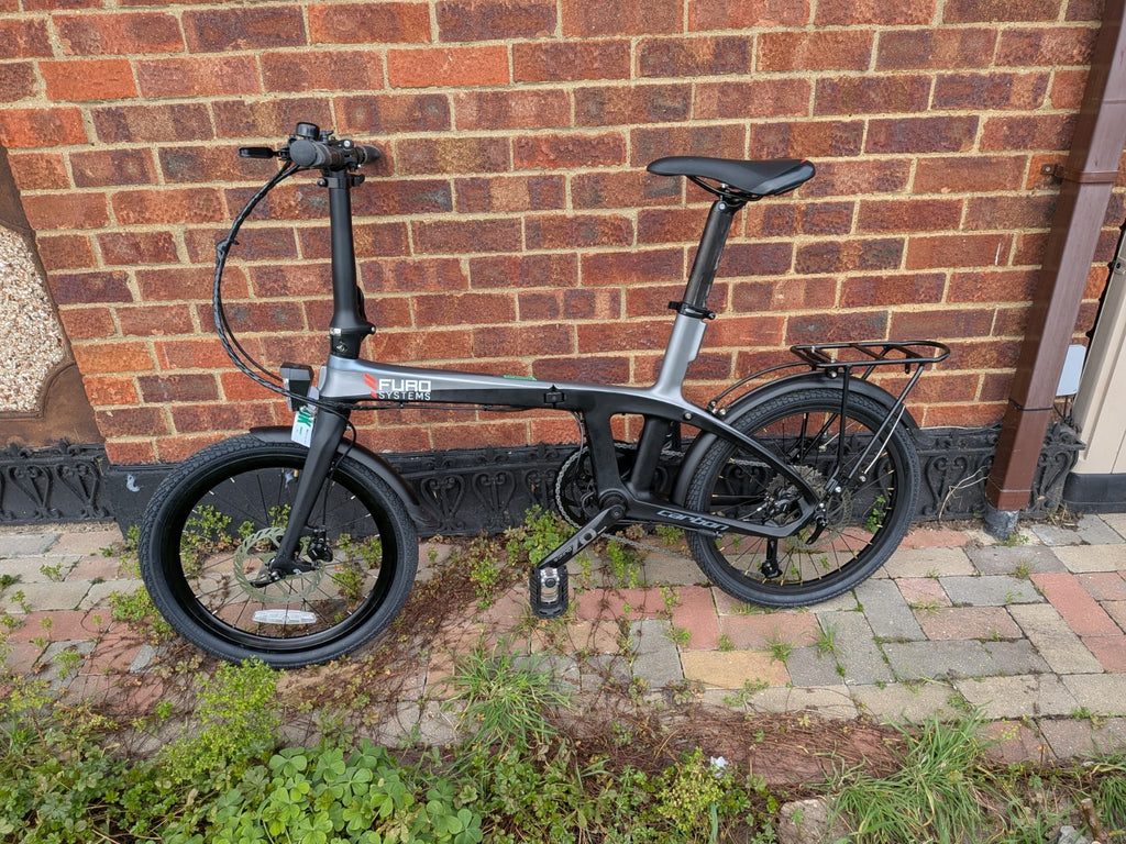Carbon Fibre Frame folding bike,9 Speed, Hydraulic Brakes, BRAND NEW,L@@k
