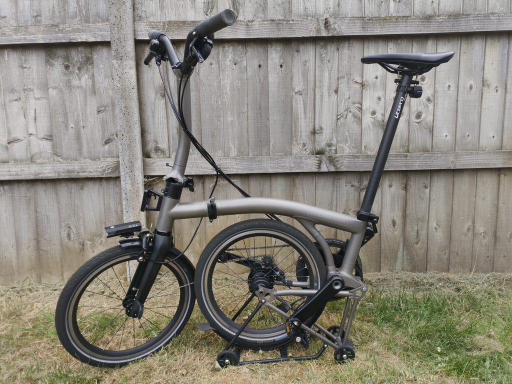 Brompton T Line Titanium Carbon 12 Speed  Folding Bike