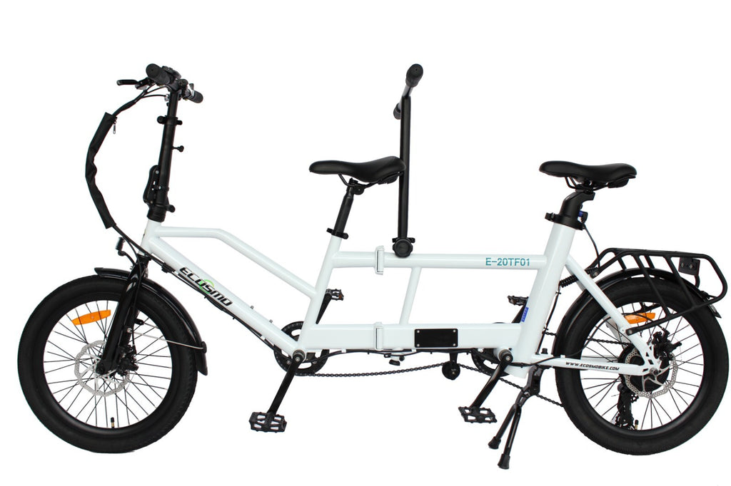 20" Folding Tandem bike bicycle, DISC,250W Rear Torque,36V 10AH-E20TF01WR