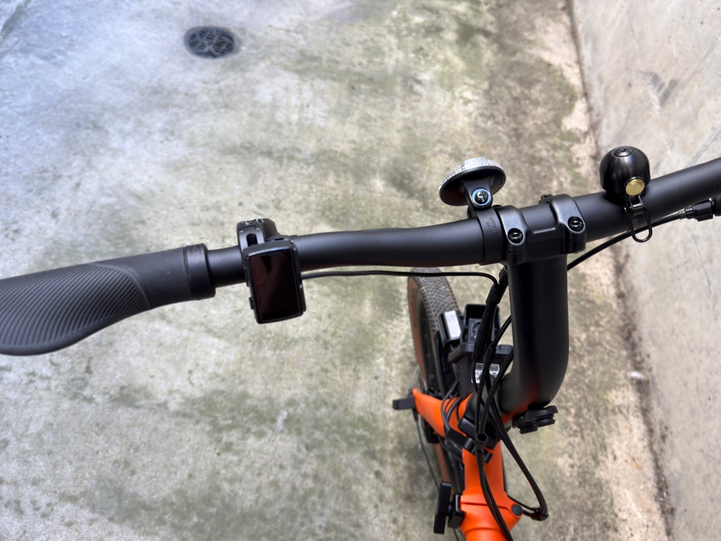 Brompton G Line - 4 SPEED  and extras package Size Large - Adventure Orange