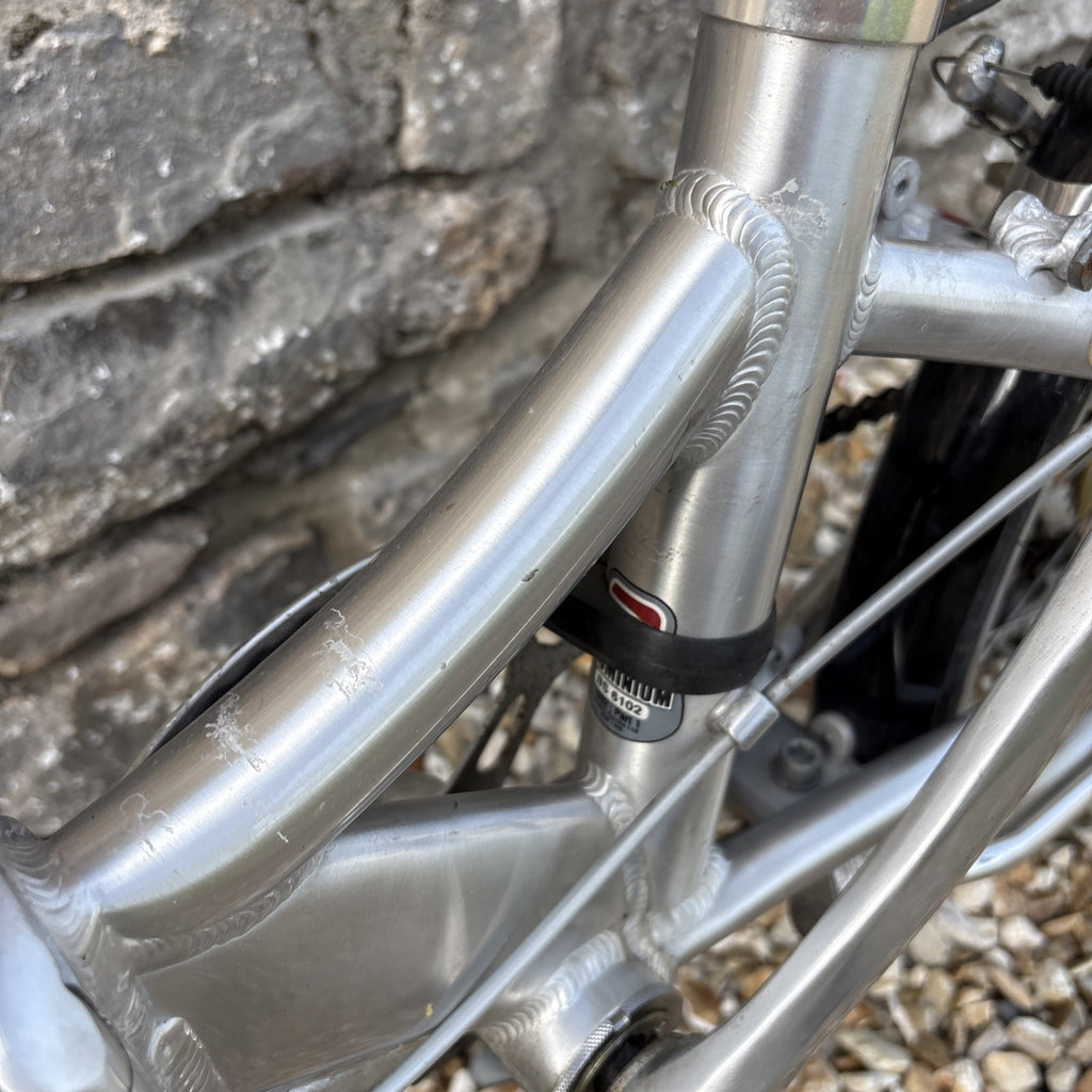 Dawes Folding Bike Silver