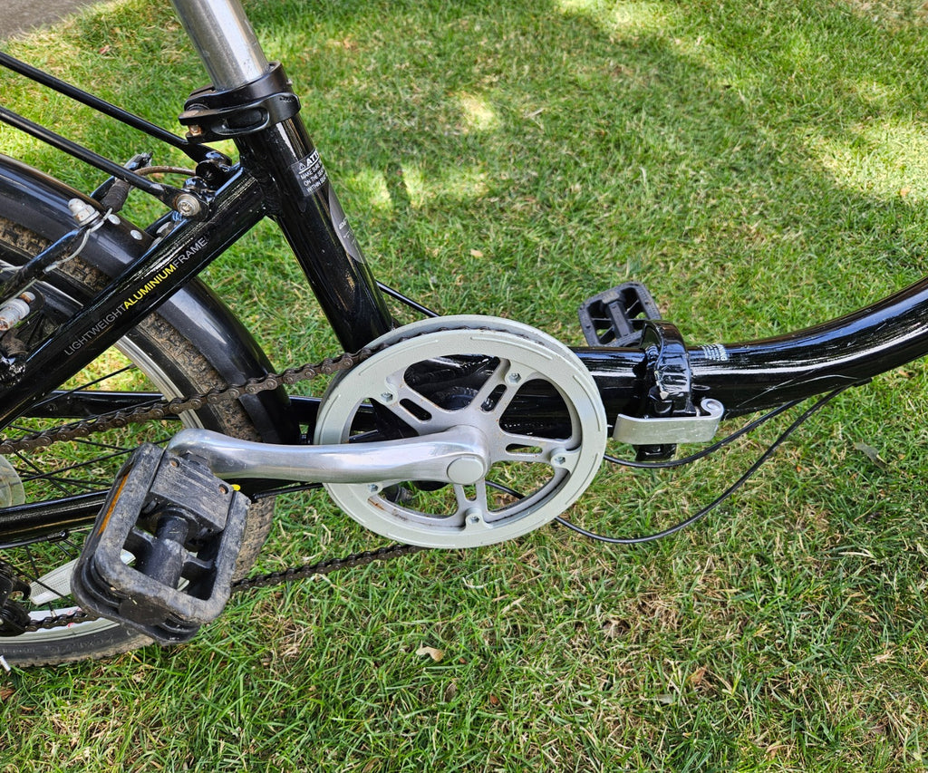Apollo Contour Unisex Folding Bike 7 Speed, Black, 20" Wheels