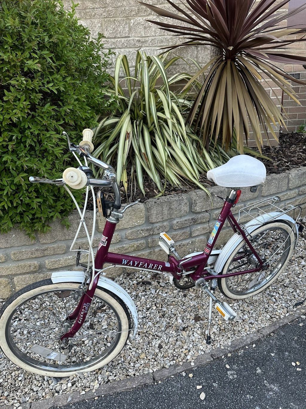 Raleigh Shopper Bike Vintage 80s 20-inch Non-Folding Wheels