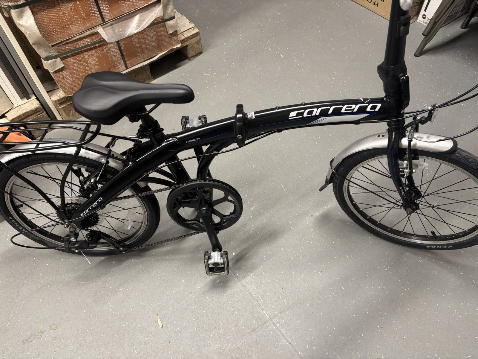 Carrera Intercity Unisex 8 Speed 20'' Wheels Compact Folding Bike - RRP £400