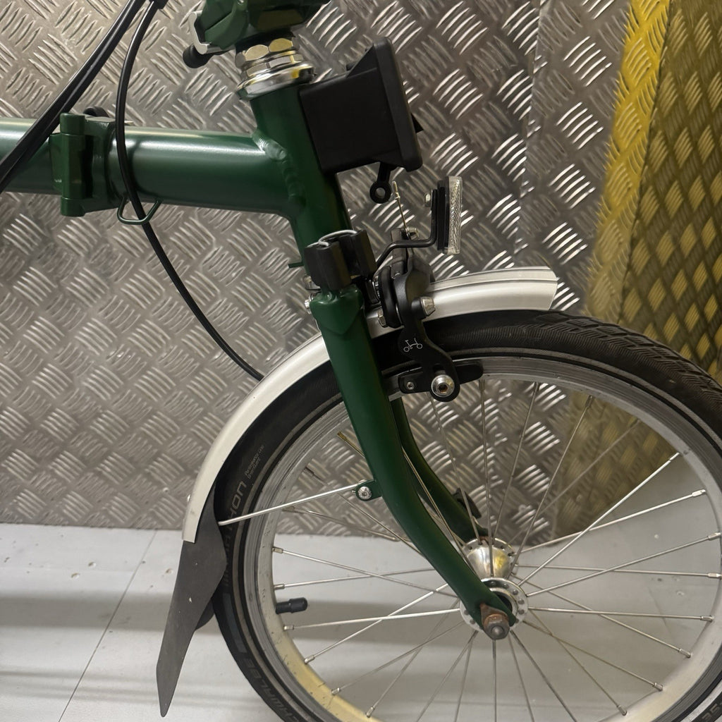 Brompton C Line Explore 2021 Racing Green S Bar Excellent Condition