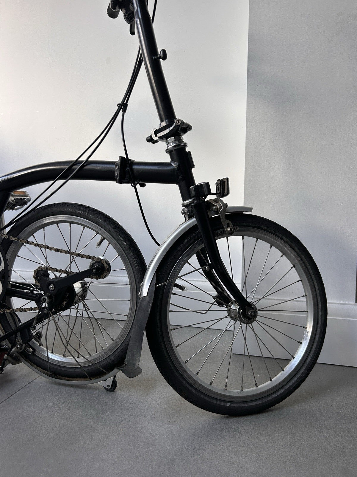 Brompton Folding Bike 3-Speed, Black