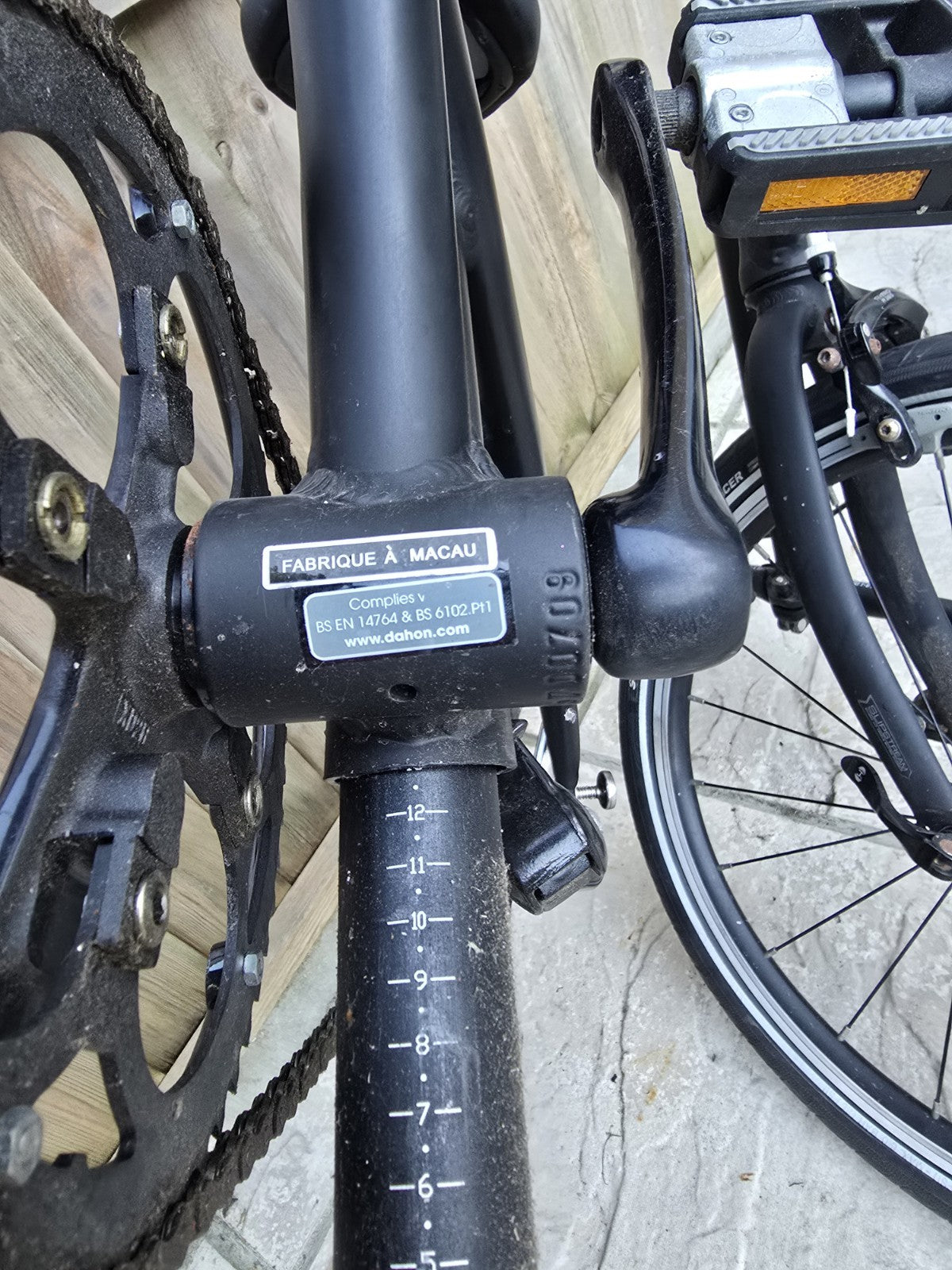 Dahon Mu Uno Black Folding Bike Single Speed