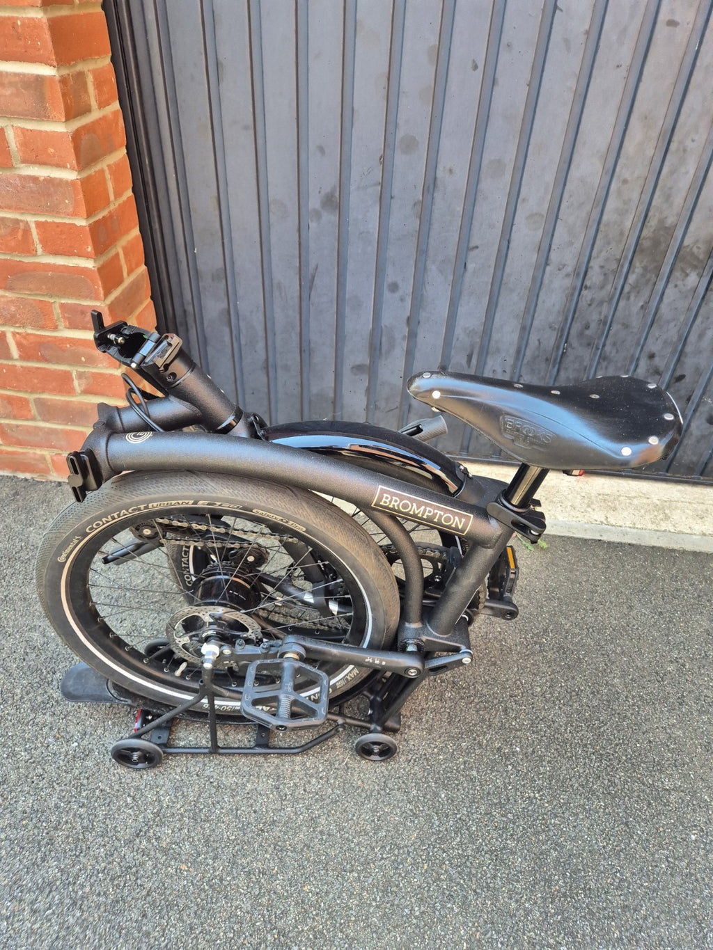 Brompton G Line Roller Frame 8spd Space Black