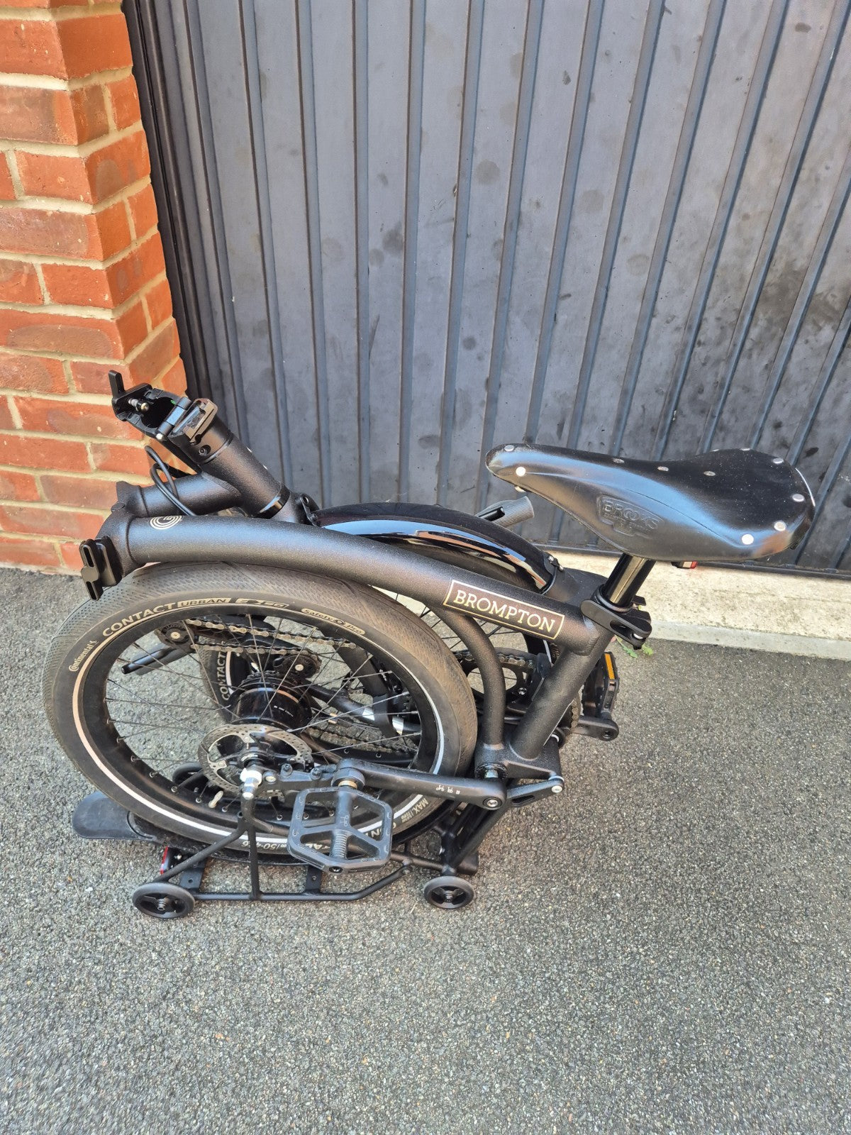 Brompton G Line Roller Frame 8spd Space Black