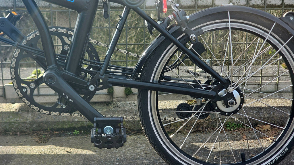 Brompton Electric C Line Folding Bike - 6 Speed - Barely Used