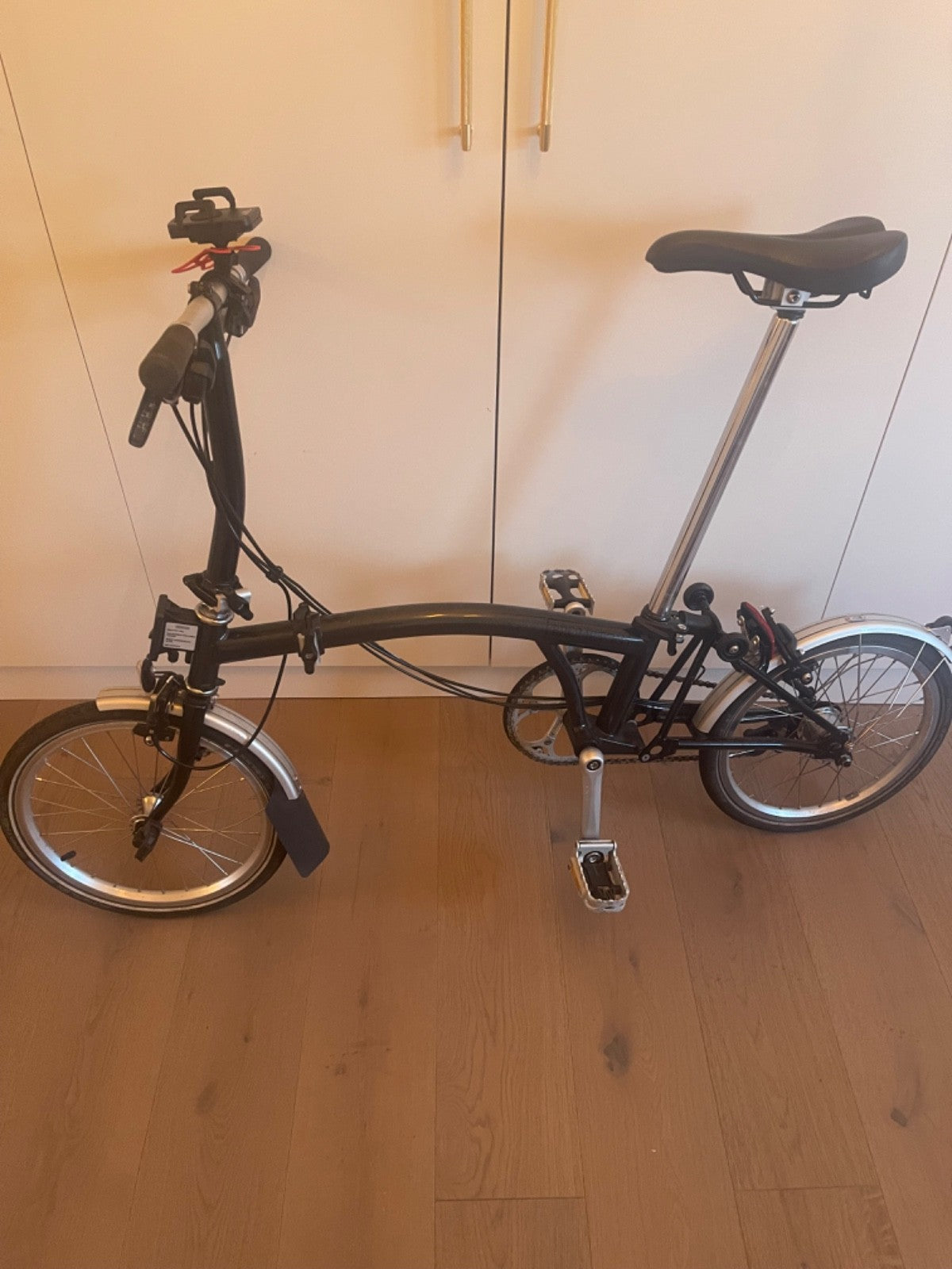 Brompton 2022 6 speed low handlebar folding bike