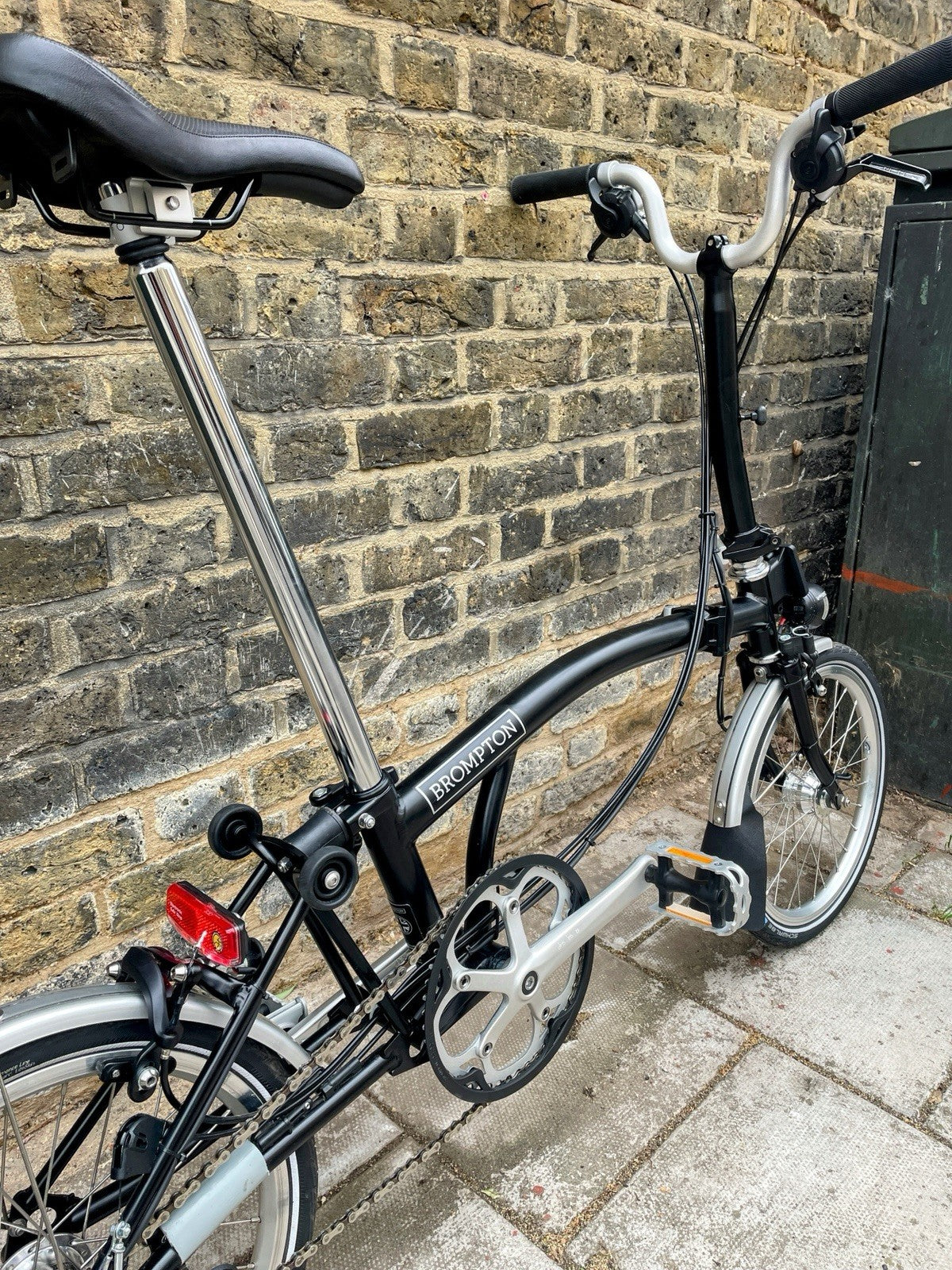 Brompton M6L C-Line 6-Speed Folding Bike Black