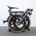 Brompton 7.7kg THM Extralite Ridea NOV SMC JCP 3D Print Ti KCNC Carbon eebrakes