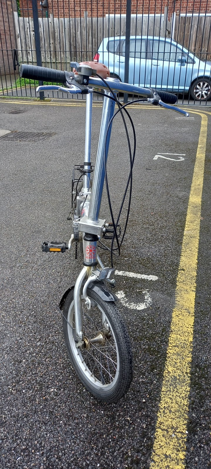 Folding Bike Kentex Silver Colour