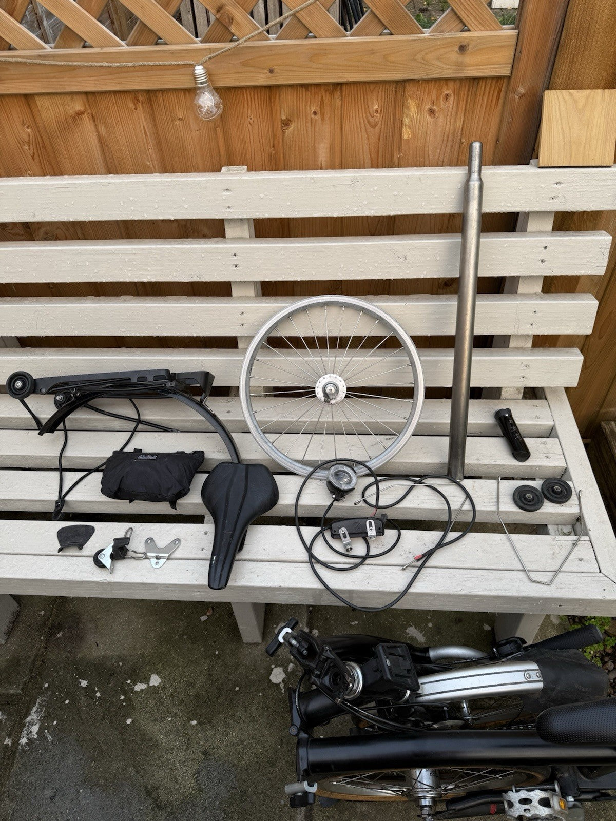 Brompton M6L 2022 black with accessories
