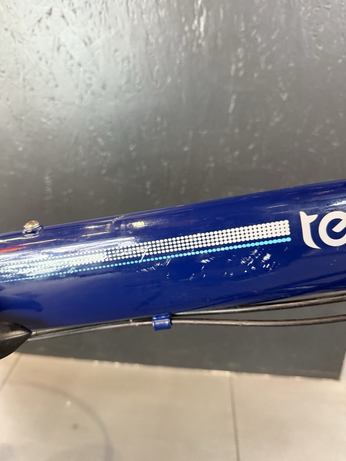 Tern 20in Folding Bike Blue 7-Speed Derailleur V-Brakes Mudguards Kickstand