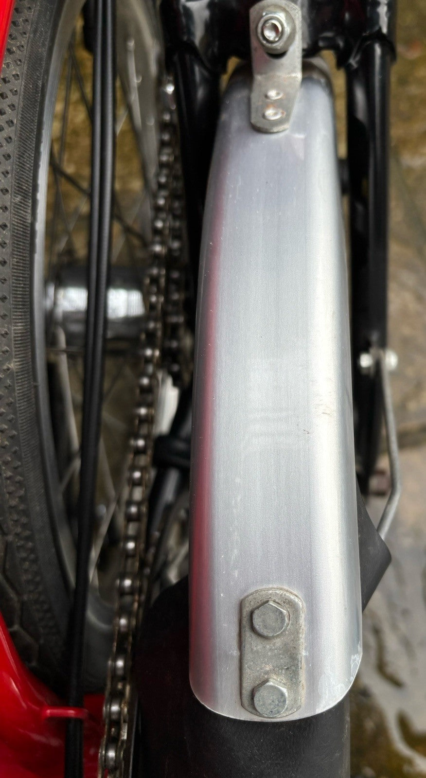 Brompton L3 (C Line) Folding bicycle in Red/Black - Test Ridden Only Condition