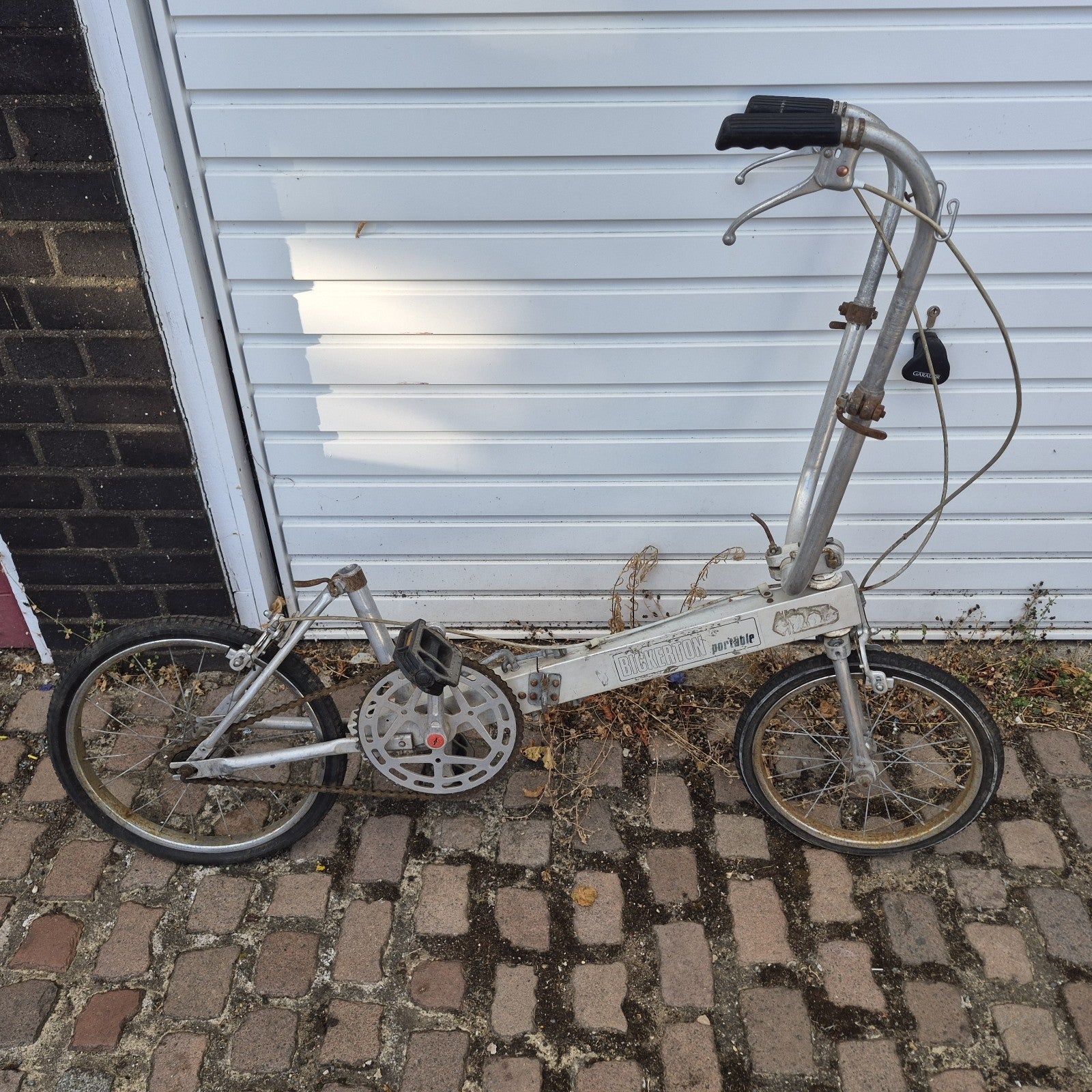 Vintage Bickerton Portable Single Speed Folding Bicycle