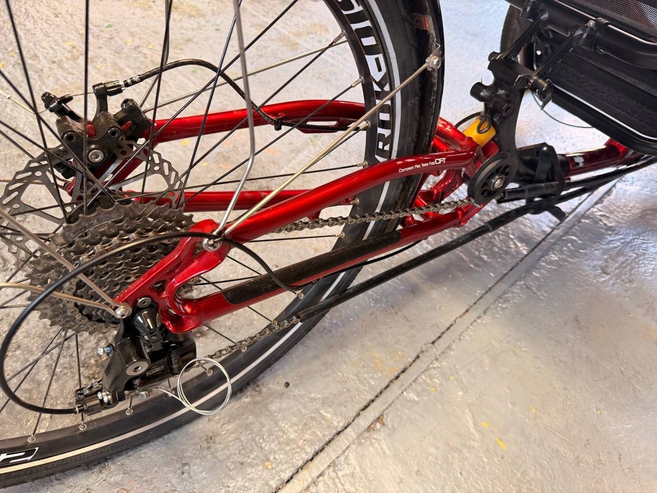 Ice Trike Sprint 2019-2020 Era Foldable hydraulic brakes great condition