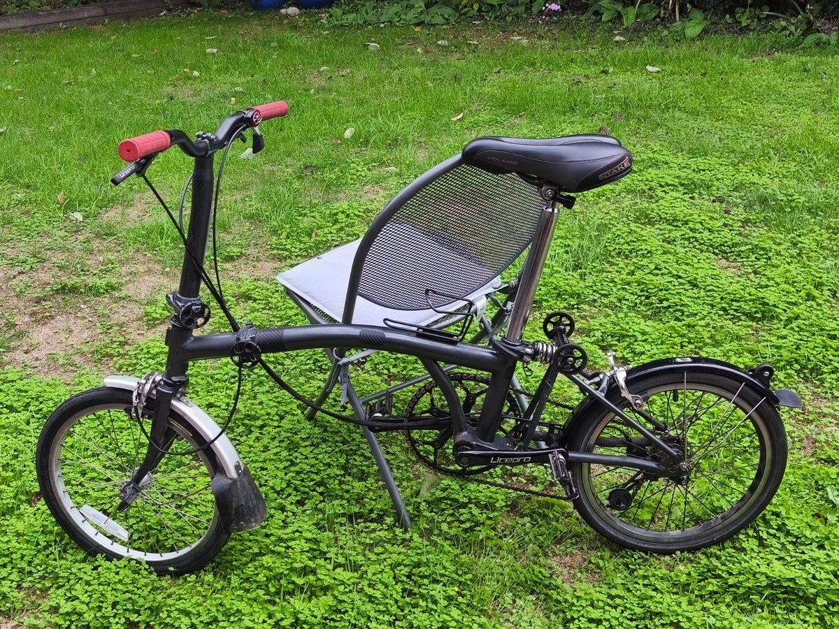 Brompton Folding Bike - 5 spd deraileur - Titanium upgrades